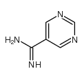 PYRIMIDINE-5-CARBOXAMIDINE structure, CAS 690619-43-3