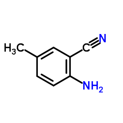 2-Amino-5-methylbenzonitrile structure, CAS 5925-93-9