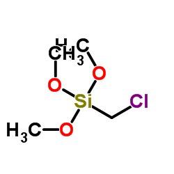 Chloromethyltrimethoxysilane structure, CAS 5926-26-1
