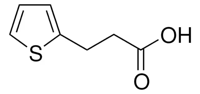 3-(2-Thienyl)propanoic acid structure, CAS 5928-51-8