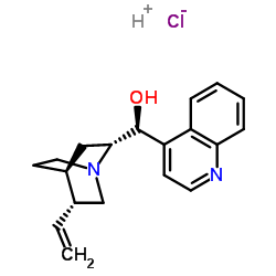 Cinchonine hydrochloride structure, CAS 5949-11-1
