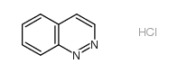 Cinnoline hydrochloride structure, CAS 5949-24-6