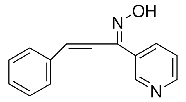 1-Pyridin-3-ylethanone oxime structure, CAS 5973-83-1