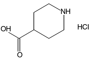 Isonipecotic acid hydrochloride structure, CAS 5984-56-5