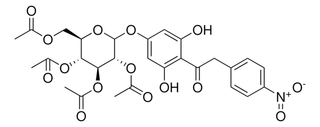 4-Nitrophenyl 2,3,4,6-tetra-O-acetyl-beta-D-glucopyranoside structure, CAS 5987-78-0