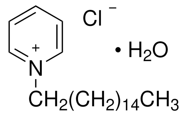 Cetylpyridinium chloride monohydrate structure, CAS 6004-24-6