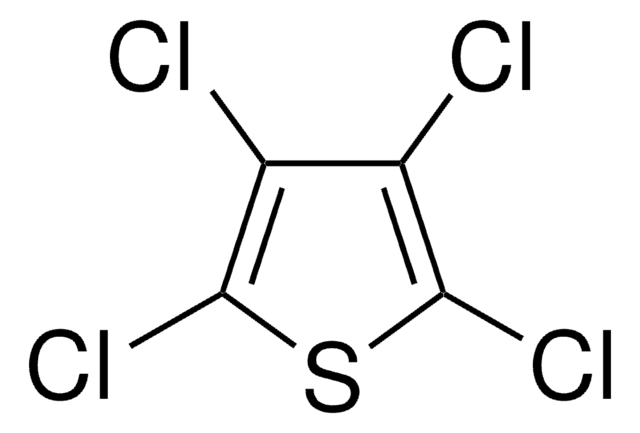 Tetrachlorothiophene structure, CAS 6012-97-1