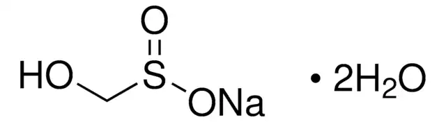 Sodium formaldehydesulfoxylate dihydrate structure, CAS 6035-47-8