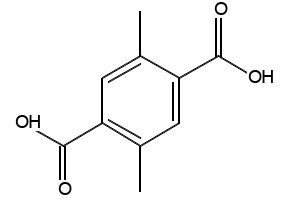 2,5-Dimethylterephthalic acid structure, CAS 6051-66-7