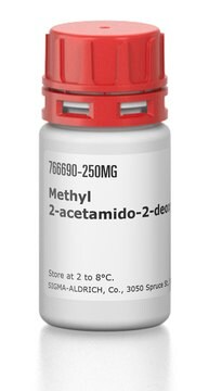 Methyl 2-Acetamido-2-deoxy-alpha-D-glucopyranoside structure, CAS 6082-04-8