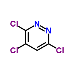 3,4,6-Trichloropyridazine structure, CAS 6082-66-2