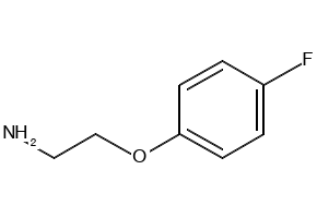 2-(4-Fluorophenoxy)ethylamine structure, CAS 6096-89-5
