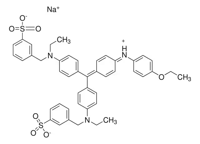 Acid Blue 83 structure, CAS 6104-59-2