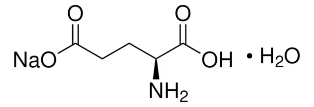 L(+)-Monosodium glutamate monohydrate structure, CAS 6106-04-3