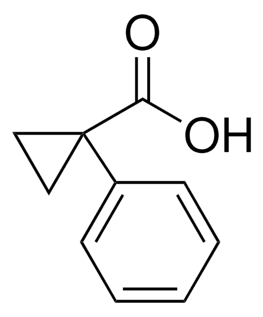 1-Phenyl-1-cyclopropanecarboxylic acid structure, CAS 6120-95-2