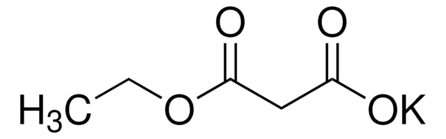 Ethyl potassium malonate structure, CAS 6148-64-7