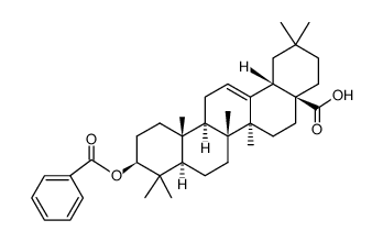 Oleanolic acid benzoate structure, CAS 6153-31-7
