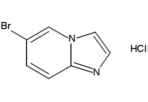 6-Bromoimidazo[1,2-a]pyridine structure, CAS 6188-23-4