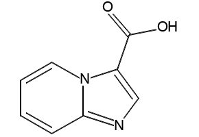 Imidazo[1,2-a]pyridine-3-carboxylic acid structure, CAS 6200-60-8