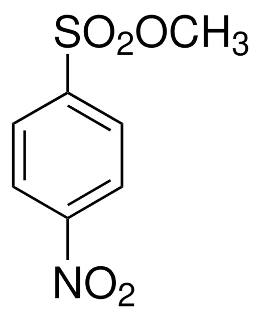 Methyl 4-nitrobenzenesulfonate structure, CAS 6214-20-6