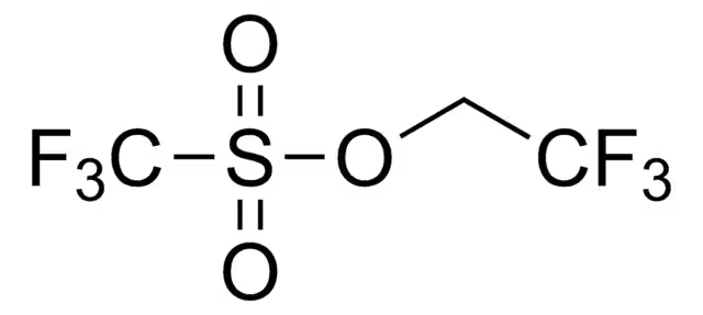 2,2,2-Trifluoroethyl trifluoromethanesulfonate structure, CAS 6226-25-1