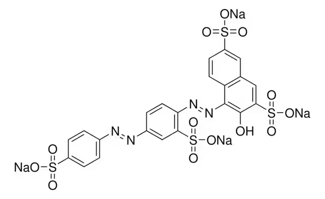 Ponceau S structure, CAS 6226-79-5