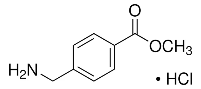 Methyl 4-(aminomethyl)benzoate hydrochloride structure, CAS 6232-11-7