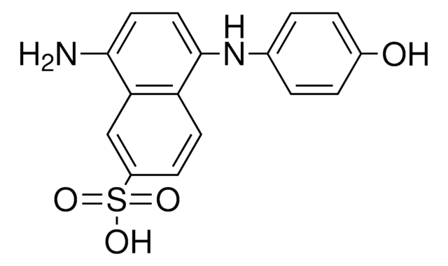 4-Hydroxy-6-methylamino-2-naphthalene sulfonic acid structure, CAS 6259-53-6