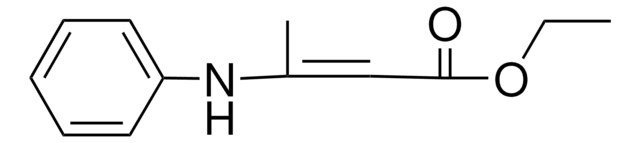 Ethyl 3-anilinobut-2-enoate structure, CAS 6287-35-0