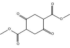 Dimethyl succinylo succinate structure, CAS 6289-46-9
