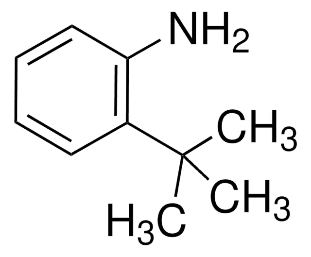 2-tert-Butylaniline structure, CAS 6310-21-0
