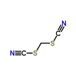 Methylenedithiocyanate structure, CAS 6317-18-6