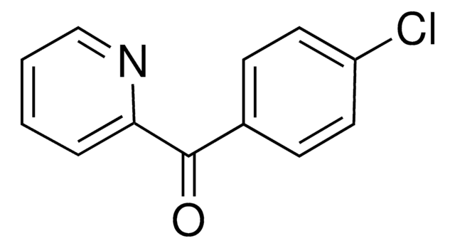 (4-Chlorophenyl)(2-pyridinyl)methanone structure, CAS 6318-51-0