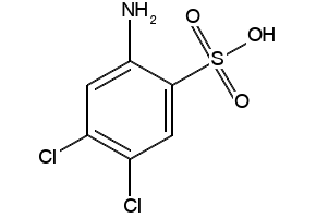 3,4-Dichloroaniline-6-sulfonic acid structure, CAS 6331-96-0