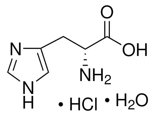 D-Histidine hydrochloride monohydrate structure, CAS 6341-24-8