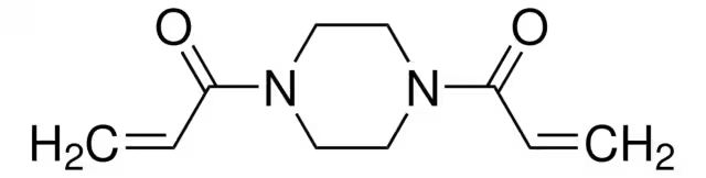 1,4-Diacryloylpiperazine structure, CAS 6342-17-2