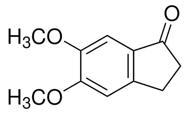 4,5-Dimethoxy-1-indanone structure, CAS 6342-80-9