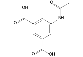 5-(Acetylamino)isophthalic acid structure, CAS 6344-50-9