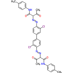Pigment Yellow 55 structure, CAS 6358-37-8