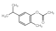 Carvacryl acetate structure, CAS 6380-28-5