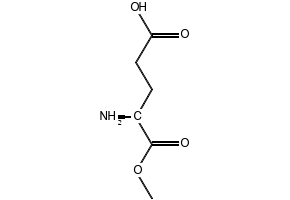 L-Glutamic acid 1-methyl ester structure, CAS 6384-08-3