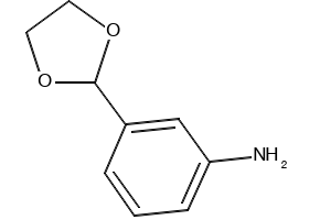 3-(1,3-Dioxolan-2-yl)aniline structure, CAS 6398-87-4