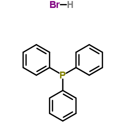 Triphenylphosphine hydrobromide structure, CAS 6399-81-1