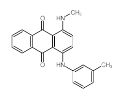 Solvent Blue 63 structure, CAS 6408-50-0