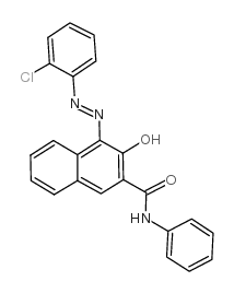 Pigment Red 21 structure, CAS 6410-26-0