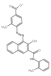 Pigment Red 12 structure, CAS 6410-32-8