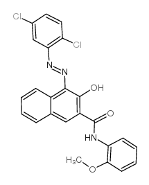 Pigment Red 9 structure, CAS 6410-38-4