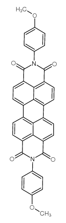 Pigment Red 190 structure, CAS 6424-77-7