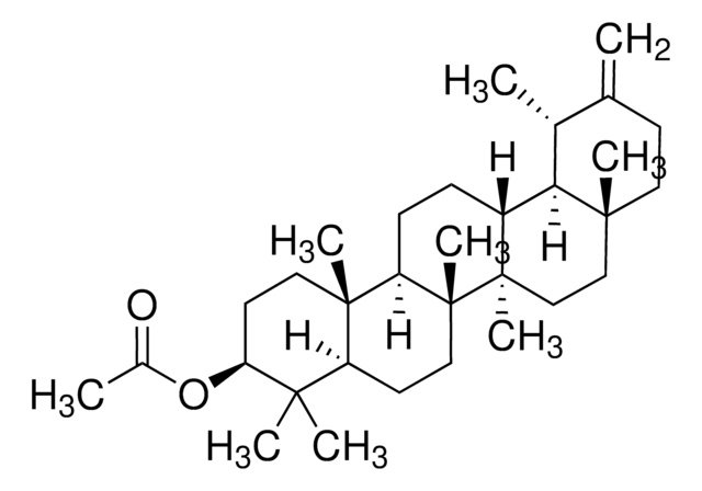 Taraxasterol acetate structure, CAS 6426-43-3