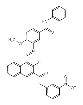 Pigment Red 31 structure, CAS 6448-96-0